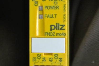 PILZ PNOZ mo4p - RELAY EXPANSION MODULE - 240VAC, 6A -- 24VDC, 6A