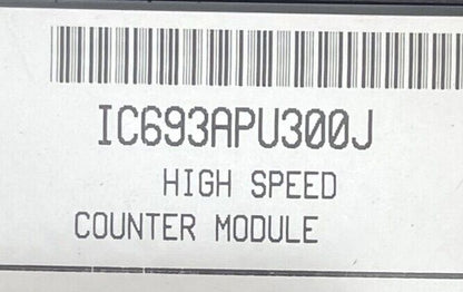 GE FANUC IC693APU300J HIGH SPEED COUNTER MODULE