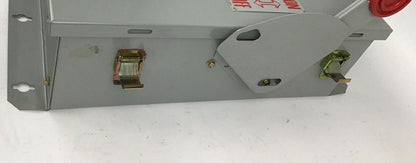 CUTLER HAMMER DH661FDK HEAVY DUTY 30AMP 600V 6POLE FUSIBLE DUSTTIGHT TYPE 12