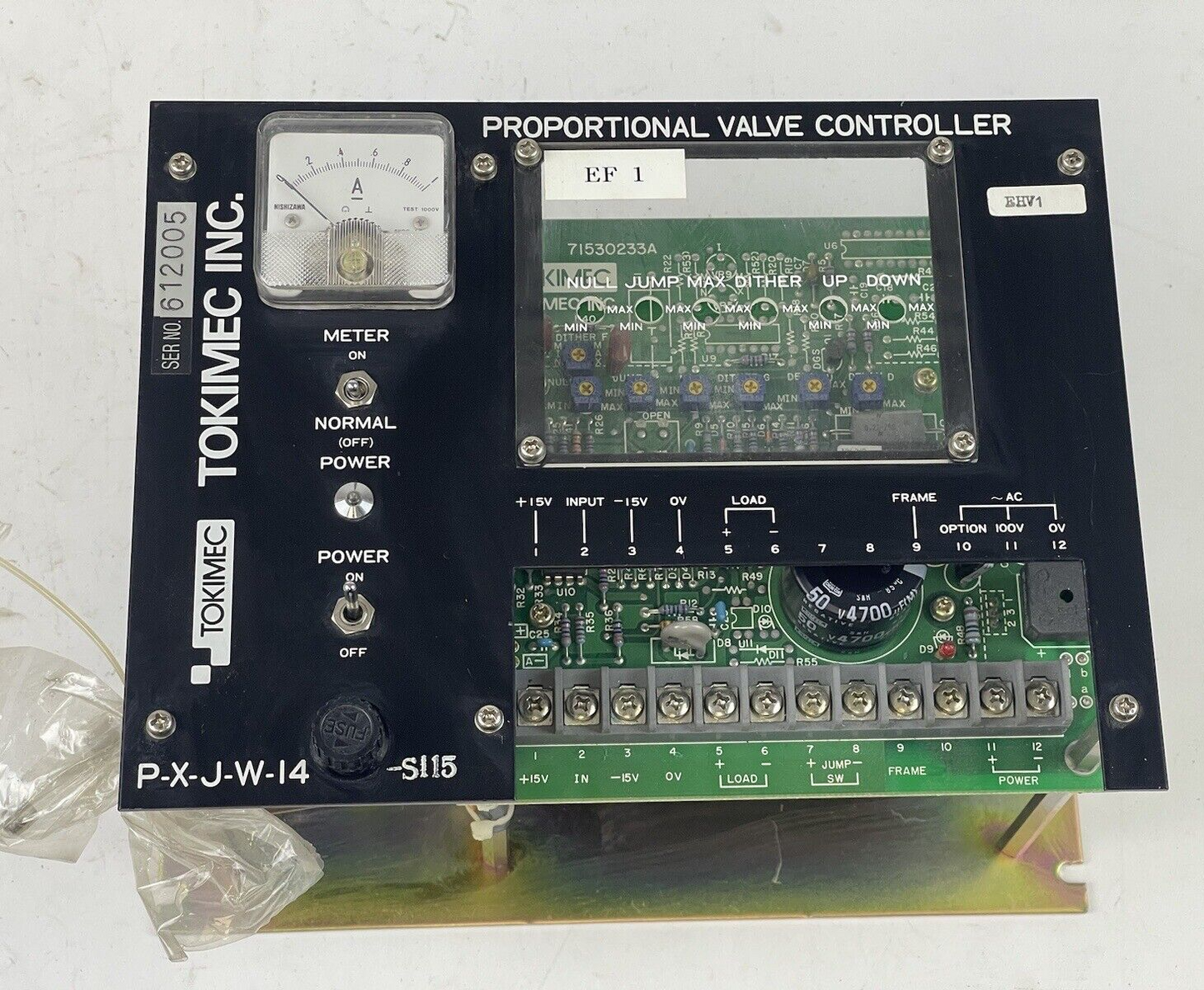 TOKIMEC - P-X-J-W-14-S115 - PROPORTIONAL VALVE CONTROLLER