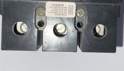 WESTINGHOUSE GHC3060 CIRCUIT BREAKER 480VAC 250VDC 60A 3POLE