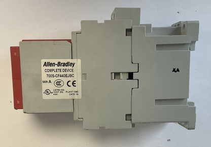 ALLEN BRADLEY 700S-CF440EJBC CONTROL RELAY SER.A