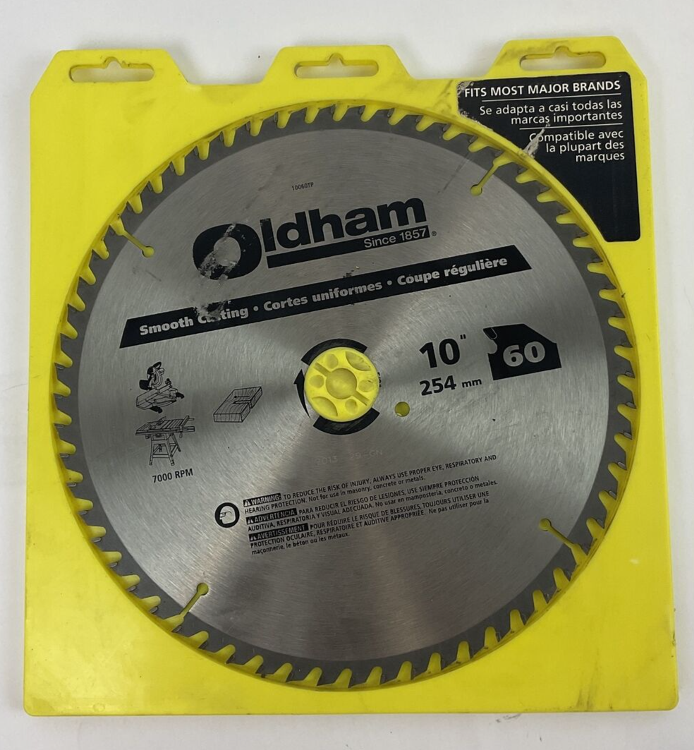 OLDHAM 10060TP CIRCULAR SAW BLADE 10" 7000RPM