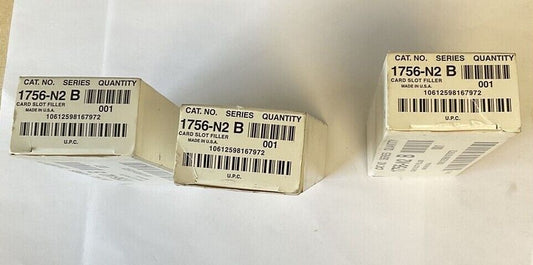 ALLEN BRADLEY 1756-N2 CARD SLOT FILLER SER.B ***LOTOF3***