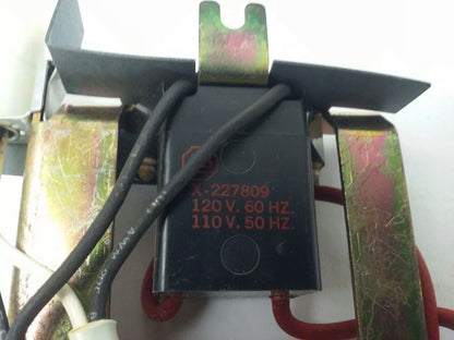 ALLEN BRADLEY 599-PL02D SER. A, PILOT LIGHT W/ RED LENS, SIZES 0-1-2, 120V- 60HZ