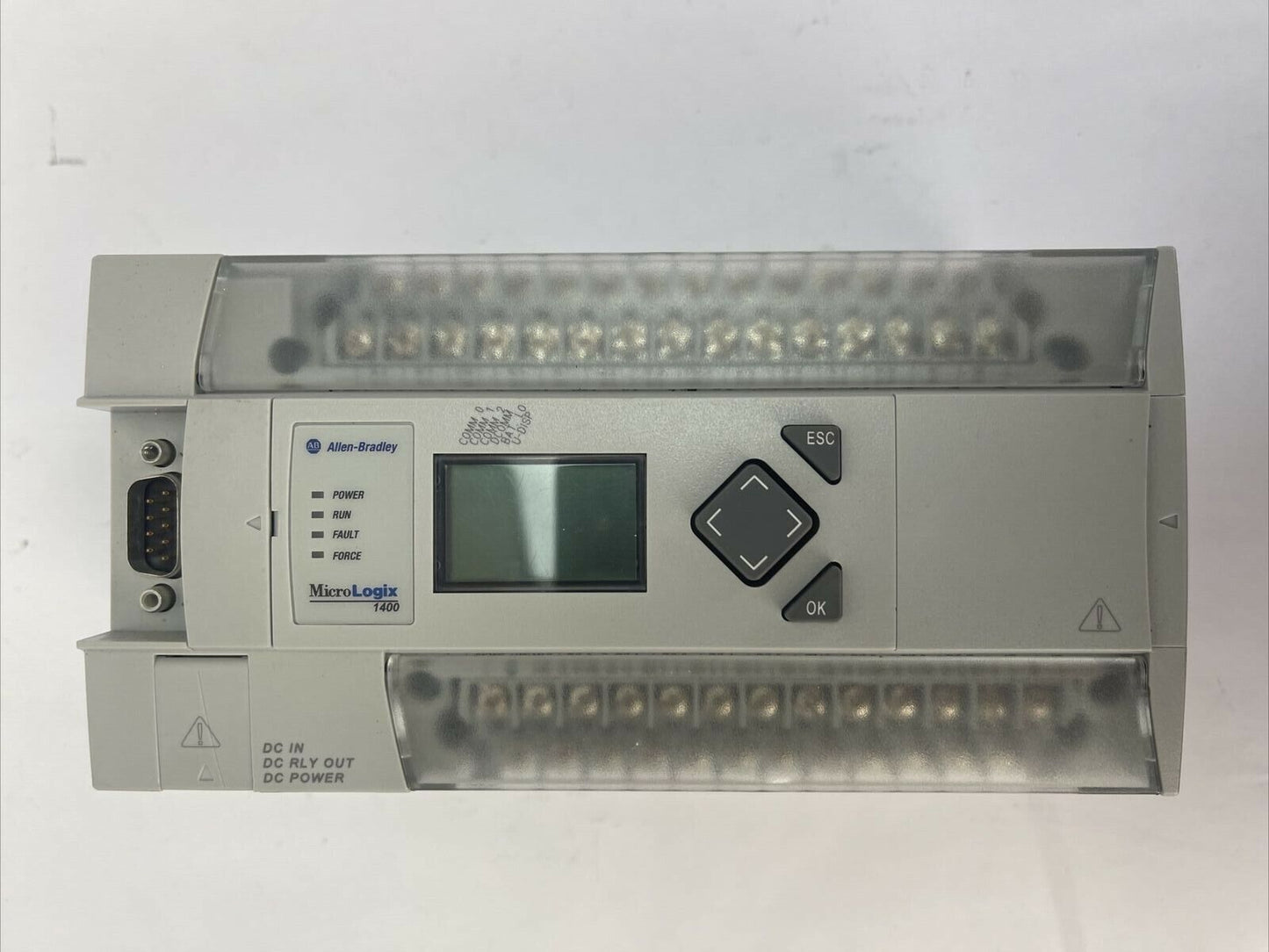 ALLEN BRADLEY 1766-L32BXA MICROLOGIX 1400 CONTROLLER SER A REV C FRN 05 24VDC