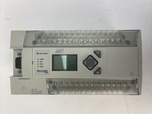 ALLEN BRADLEY 1766-L32BXA MICROLOGIX 1400 CONTROLLER SER A REV C FRN 05 24VDC