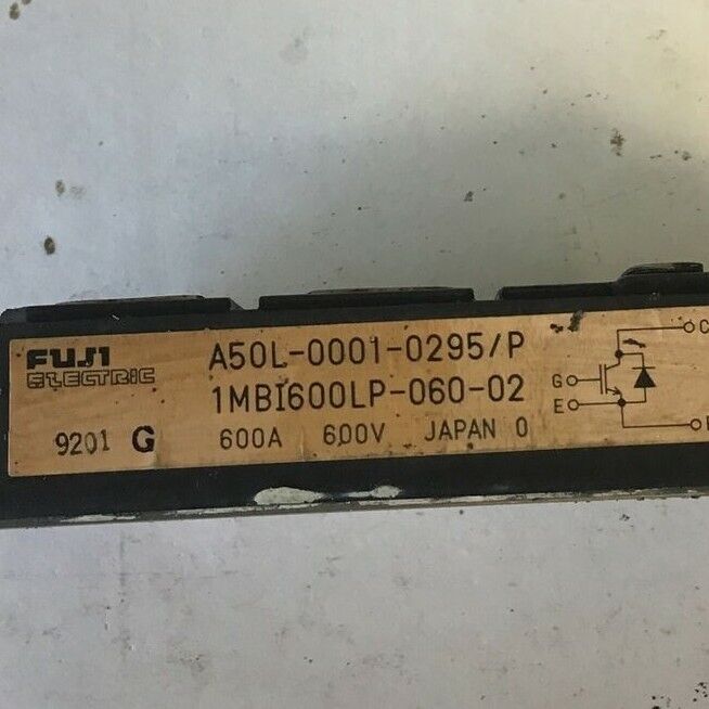 FUJI ELECTRIC A50L-0001-0295/N MODULE IMBI600LP-060-02 600A 600VAC