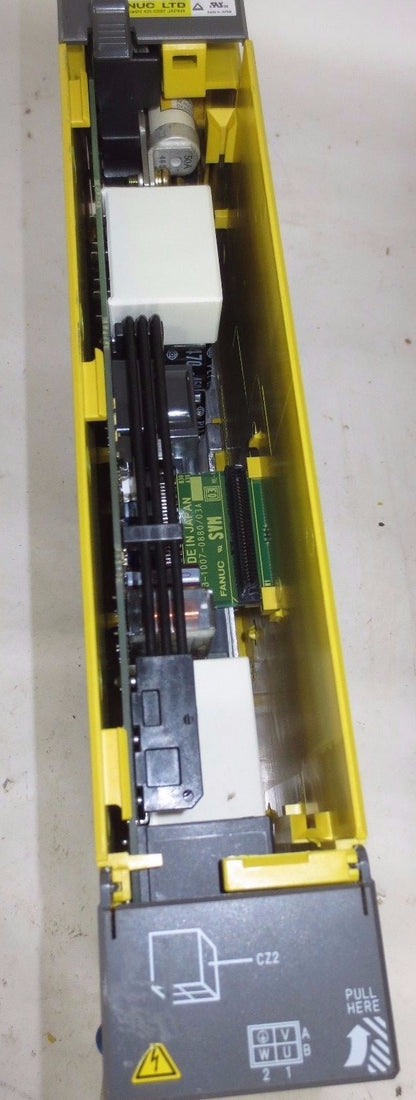 FANUC A06B-6124-H104 SERVO AMPLIFIER - 480V OUTPUT 9.1A