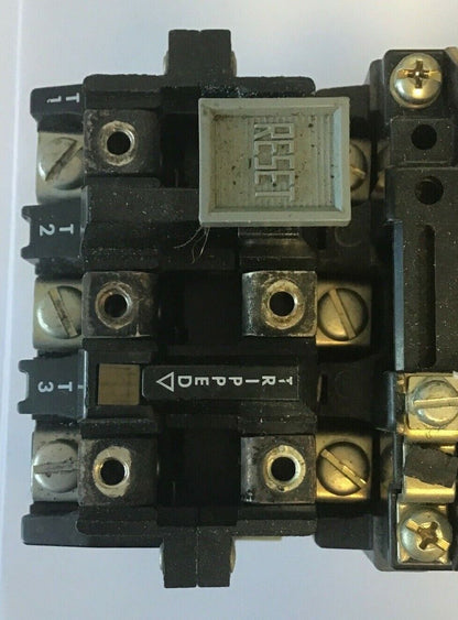 ALLEN BRADLEY 509-BOD STARTER SIZE 1 SER.B W/CB236 COIL W/O HEATER
