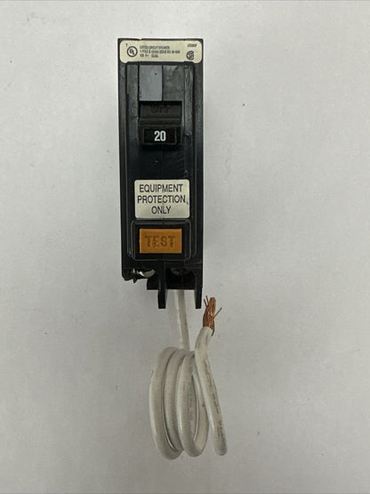 CUTLER HAMMER QBGFEP1020 QUICK LAG GROUND FAULT CIRCUIT BREAKER 20AMP 120VAC 1P