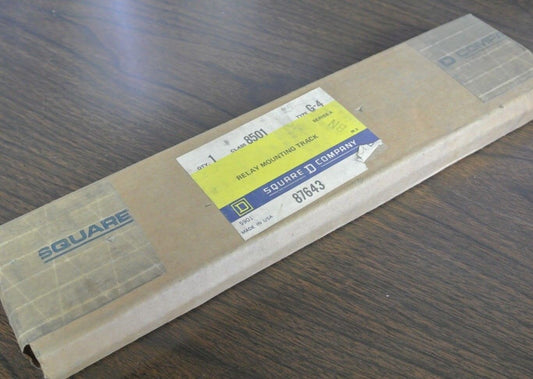 SQUARE D 8501 G-4, Ser. A - RELAY MOUNTING TRACK - NEW SURPLUS
