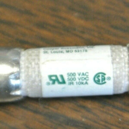 BOX of 10 / BUSS KLM-3 FAST-ACTING MIDGET FUSE / 3A / 500V / NEW SURPLUS / KLM3