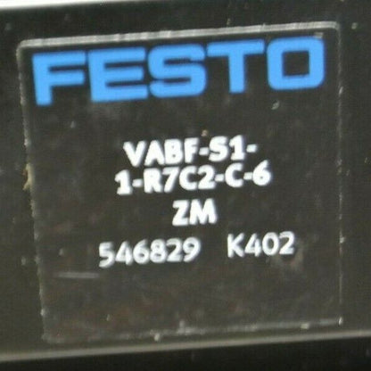 FESTO VABF-S1-1-R7C2-C-6 / REGULATOR PLATE / NEW SURPLUS