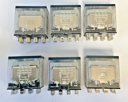 MAGNECRAFT 784XDXM4L-24D RELAY 277VAC 28VDC ***LOTOF6**