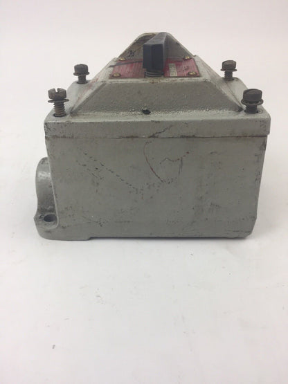 ALLEN BRADELY 600-TEX5 MANUAL STARTER SWITCH 1HP 115-230VAC 3/4HP 115-230VDC