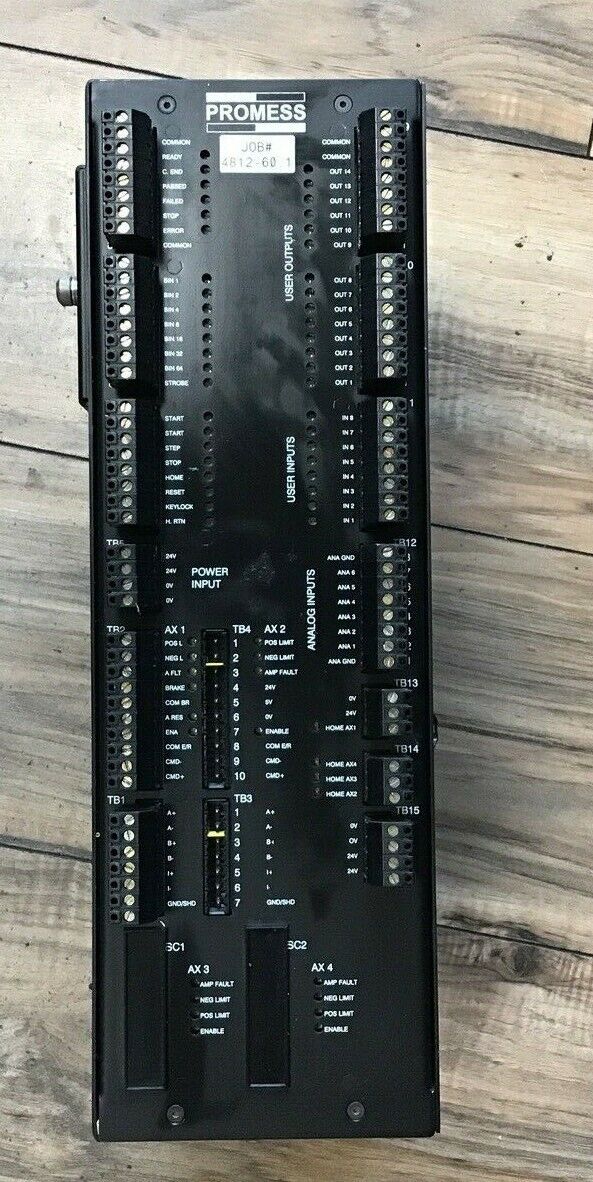 PROMESS 1906901486 EMAC CONTROLLER 1-2 AXIS V2.1 240VAC 50-60HZ 1A 24VDC