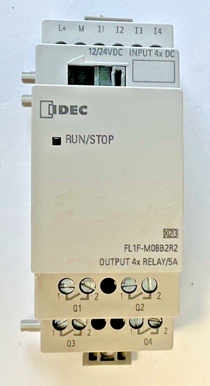 IDEC FL1F-M08B2R2 RELAY EXPANSION MODULE 24VDC 240VAC 5A