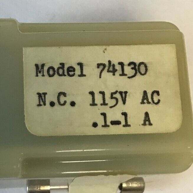 JOHNSON CONTROLS 74130 RF. LIMIT SWITCH 115VAC .1-1A N.C.