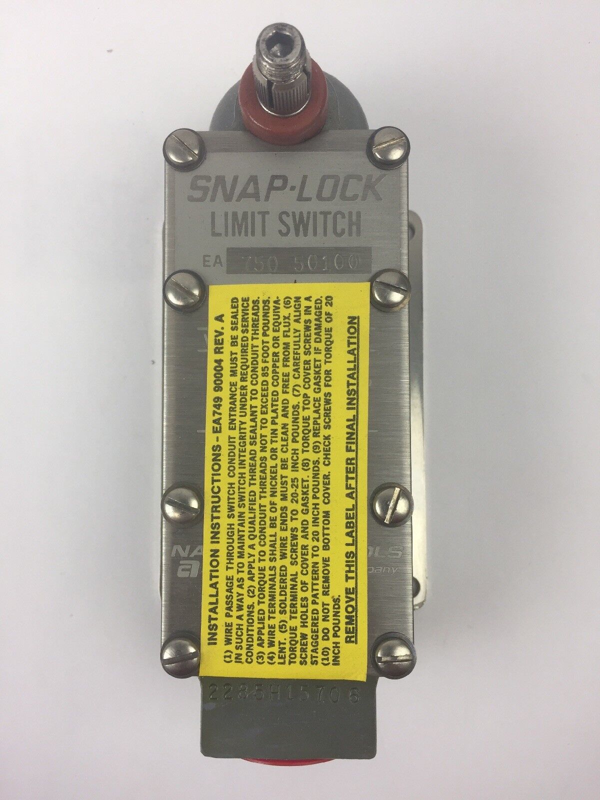 NAMCO COTROLS EA750 50100 LIMIT SWITCH