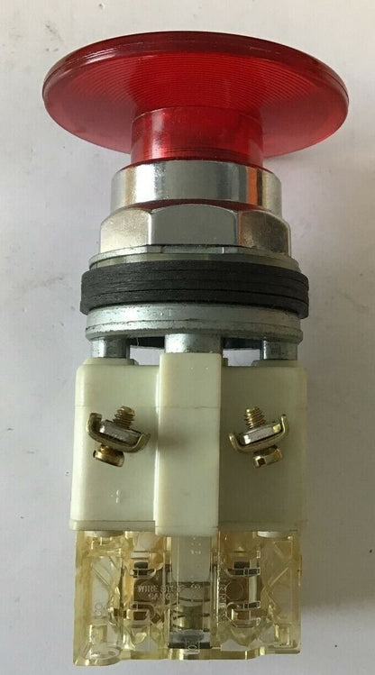 SQUARE D 9001K2L1R21H5 PUSH BUTTON RED JUMBO CAP