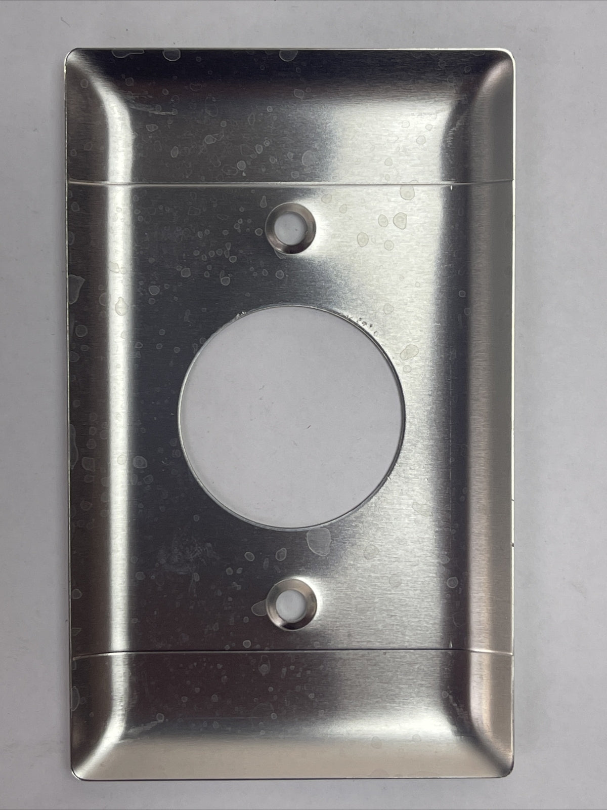 PASS&SEYMOUR 4515 METAL WALL PLATE DUSTPROOF COVER ROUND FOR STANDARD SWITCH BOX