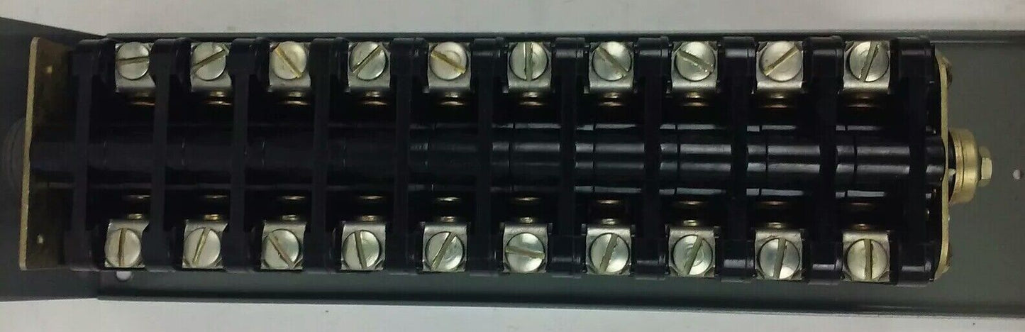 ALLEN BRADLEY 806-C102 SER. A, ROTARY PILOT SWITCH, 10A @ 600VAC,1A @ 115VDC,10P