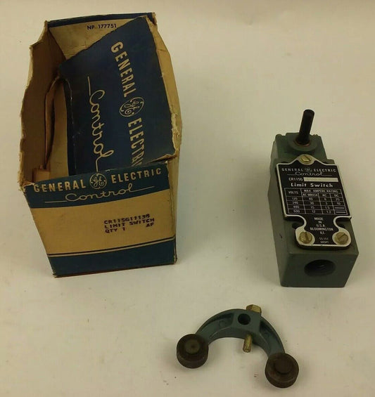 GE, CR115G11138, LIMIT SWITCH, 600V MAX GENERAL ELECTRIC, CR115G, NEW