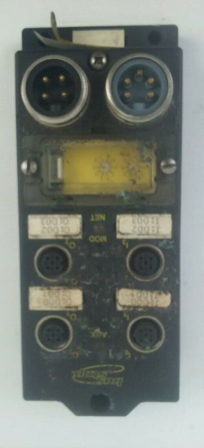 TURCK FDNQ-S0404G-MM BUS STOP DEVICENET 4 IN/OU STATION  FIRMWARE 4.002 11-26VDC