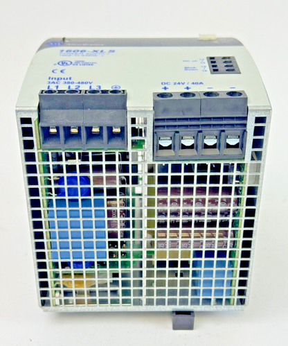 ALLEN-BRADLEY - 1606-XLS960E-3 SER. A - POWER SUPPLY - 3 PH, 960 W, 24 VDC, 40 A