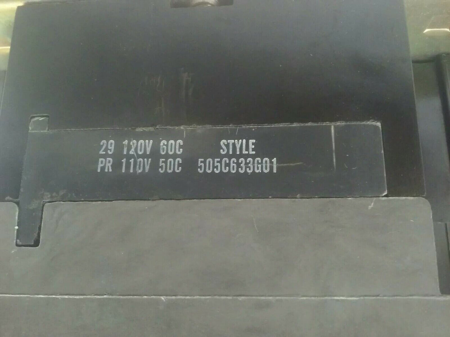 WESTINGHOUSE A200M3C ? 5070A96G02 STARTER SIZE 3 3PH 120V COIL 505C633G01