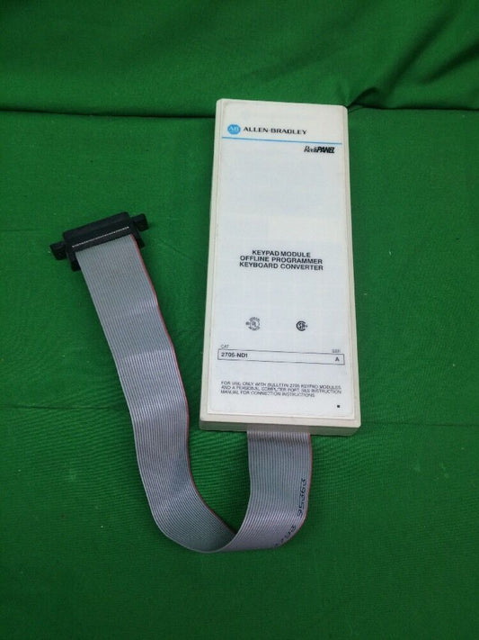 ALLEN BRADLEY REDIPANEL 2705-ND1 KEYPAD MODULE OFFLINE PROGRAMMER KEYBOARD
