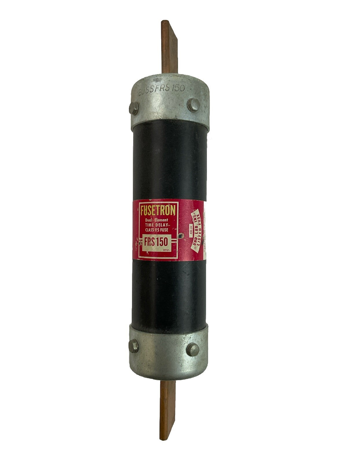 FUSETRON FRS150 DUAL-ELEMENT TIME DELAY FUSE 600VAC 150AMP (LOT OF 3)