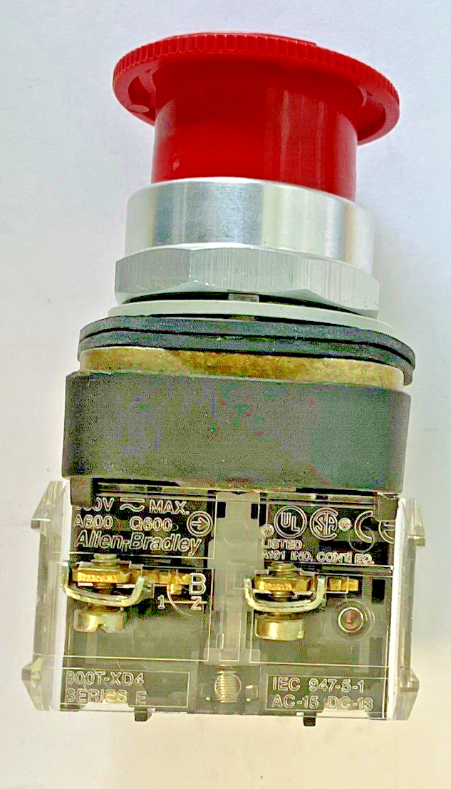 ALLEN BRADLEY 800T-FXT6A1 PUSH BUTTON SER.T W/ 800T-XD4