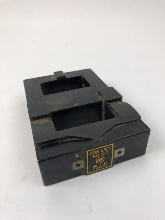 ALLEN BRADLEY 115A288 INT. DUTY COIL 480V 60CY 440V 50CY