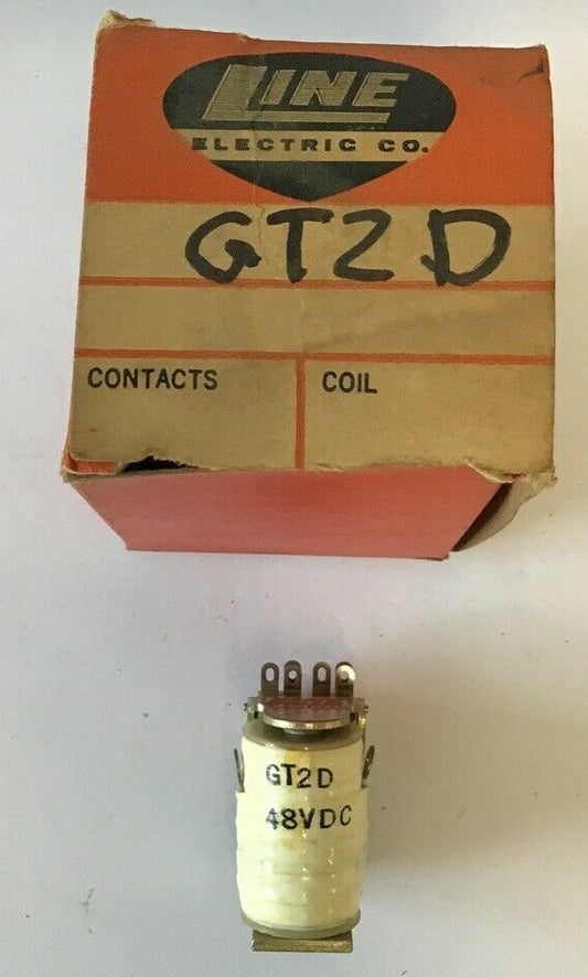 LINE ELECTRIC GT2D RELAY 48VDC***LOTOF2***