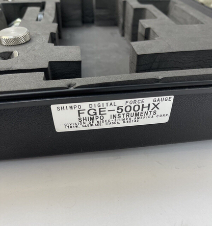 SHIMPO - FGE-500HX - High Capacity Digital Force Gauge 500 lb/250 kg/2500 N