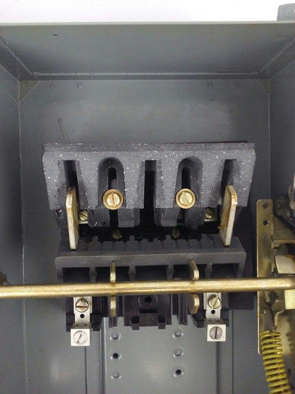 WESTINGHOUSE JHU222 H.D. SAFETY SWITCH NON FUSIBLE, 2PH, 60A, 240V/250DC,NEW JHU