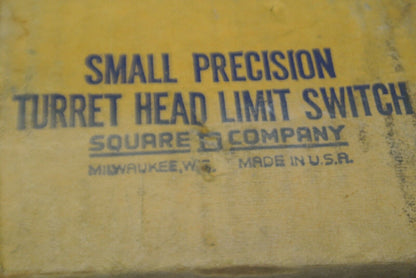 SQUARE D 9007 B53B2 Ser. A / SMALL PRECISION LIMIT SWITCH / NEW SURPLUS in BOX