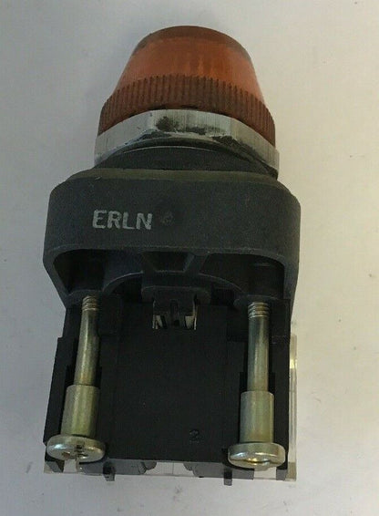 ALLEN BRADLEY 800T-Q24 SER.T ORANGE PILOT LIGHT 24VAC/DC #757 LAMP