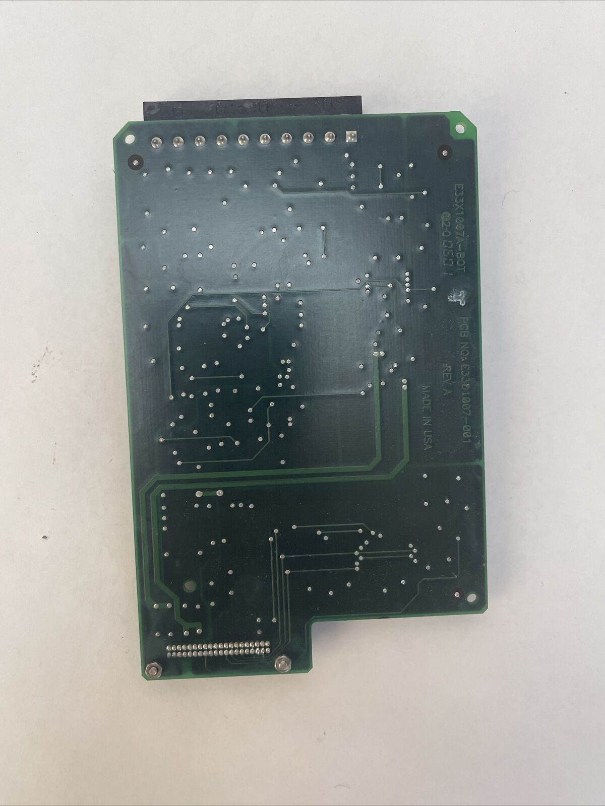 E33D1007-001 REV A CIRCUIT BOARD E33X1007A-BOT E33A1007-001-A2