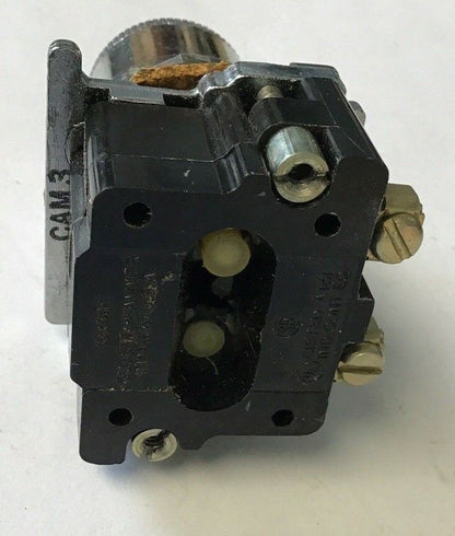 CUTLER HAMMER 10250T6033 ILLUMINATOR SELECTOR SWITCH