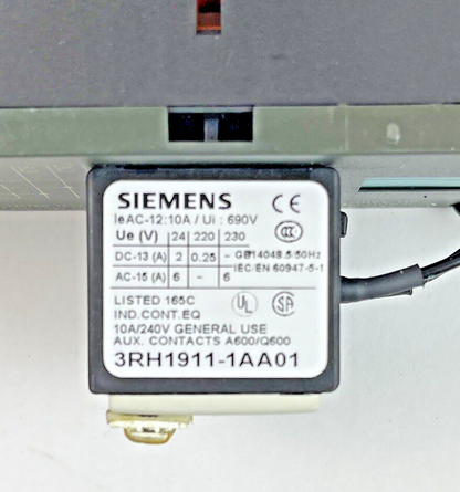 SIEMENS - 3RK1301-1EB00-0AA2/ 3RV1011-1EA10/ 3RH1911-1AA01/ 3RK1903-0AB00