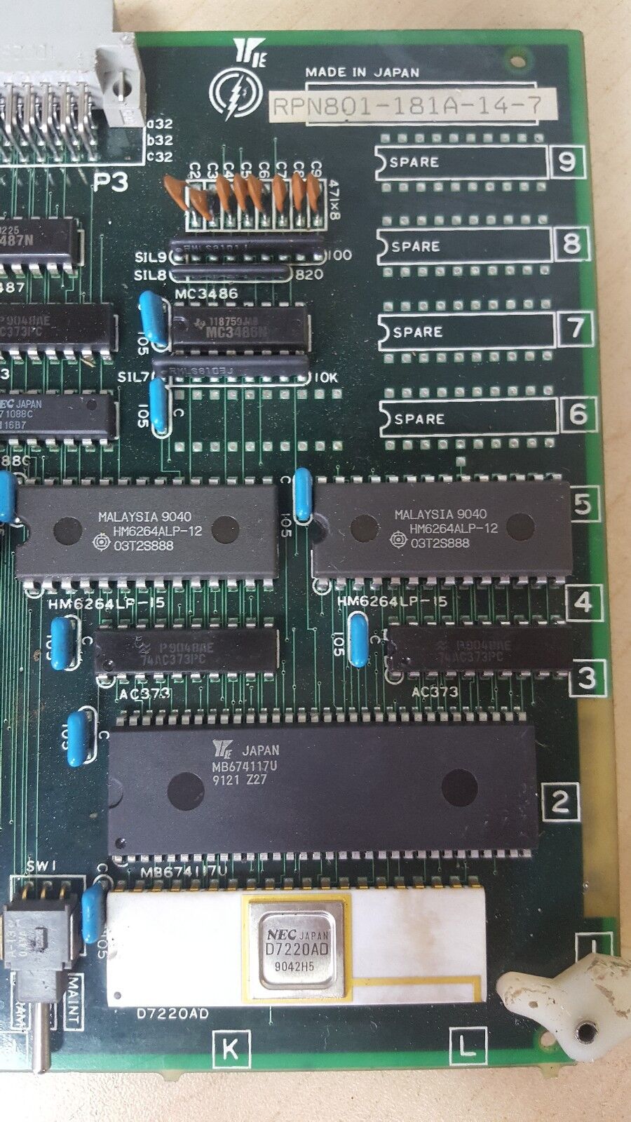 JANCD-CPII  BOARD DF8203078-D0 REV D1