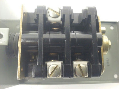 ALLEN BRADLEY 806-A13 SER. A, ROTARY PILOT SWITCH,1P 3 THROW WITH OFF POSITION,