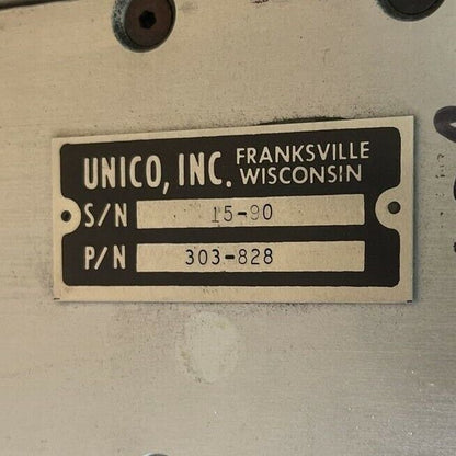 UNICO 701-917 AC DRIVE 308-194 CF3-Z286-2 CF3-G3G2G3-AB 30AMP 480V 303-828