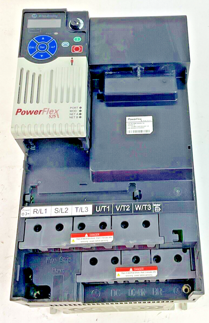 ALLEN-BRADLEY 25B-D043N114 DRIVE SER.A FRN:5.001 POWERLEX 525 18.5KW 25HP 3PH