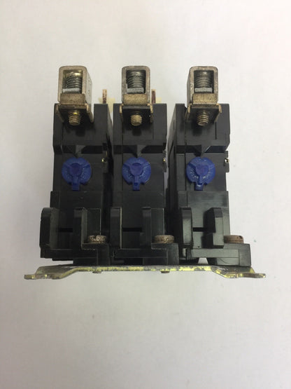 GOULD L113DL1 INDEPENDENTLY MOUNTED OVERLOAD RELAY 50AMP 600VAC NO HEATERS