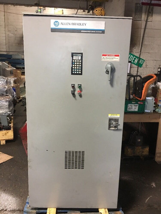ALLEN BRADLEY 1395 DC DRIVE CONTROLLER 75 H.P. 230V