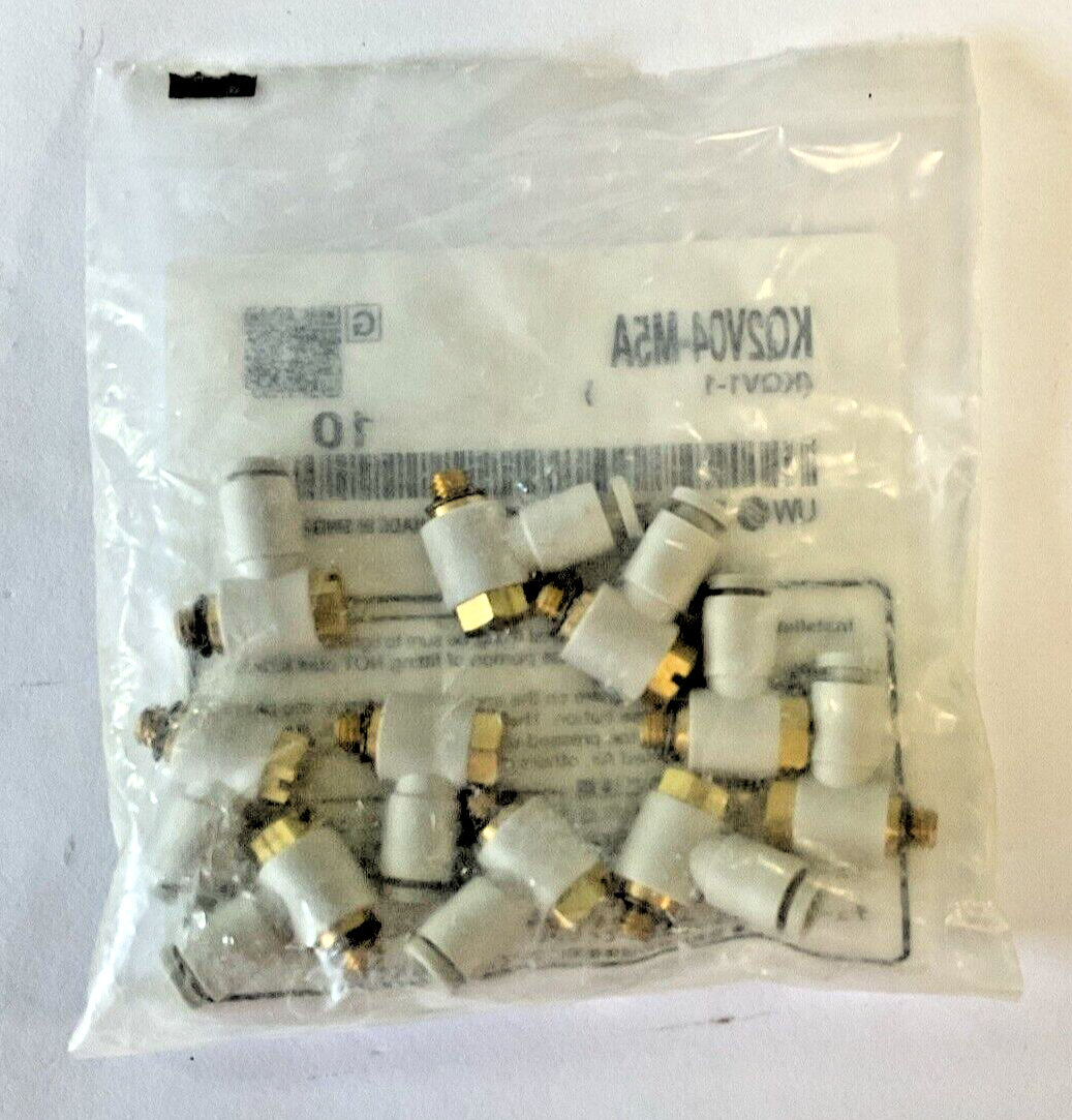 SMC KQ2V04-M5A FITTINGS ***BAG OF 10***